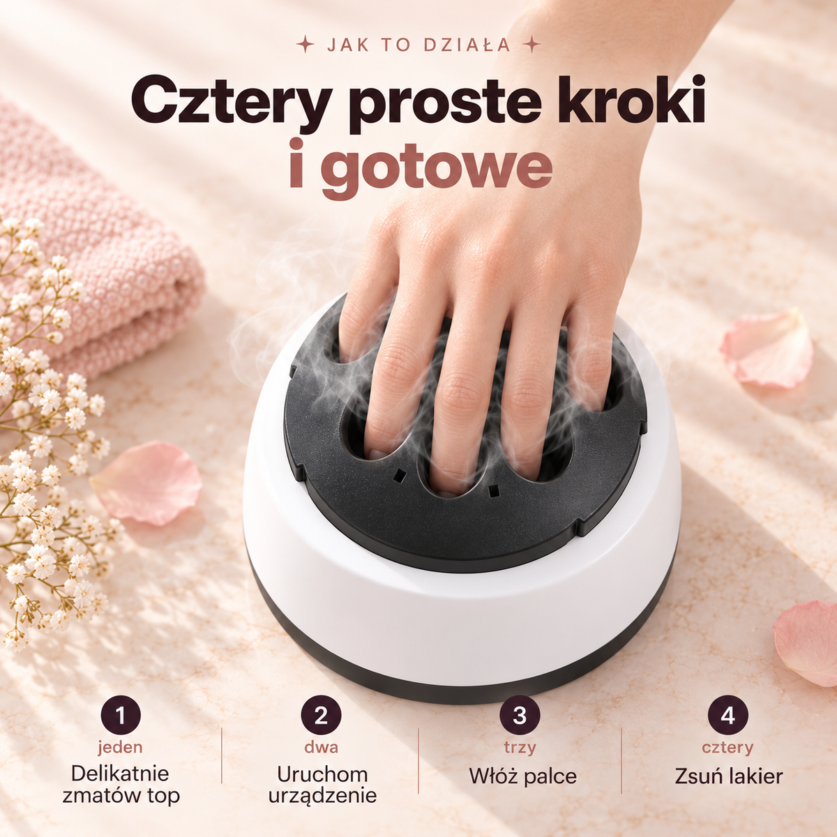 Parowe urządzenie do usuwania hybrydy