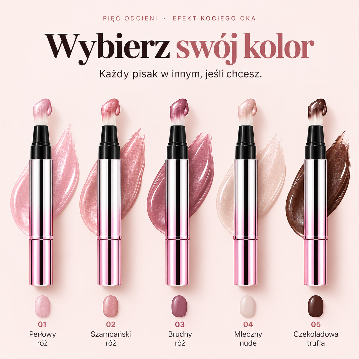 Pisaki hybrydowe 3w1